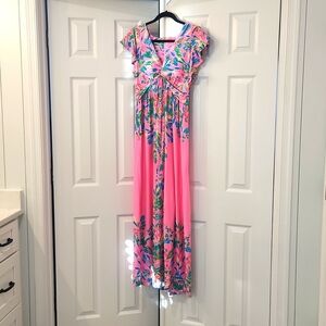 Lilly Pulitzer maxi dress, size 8
